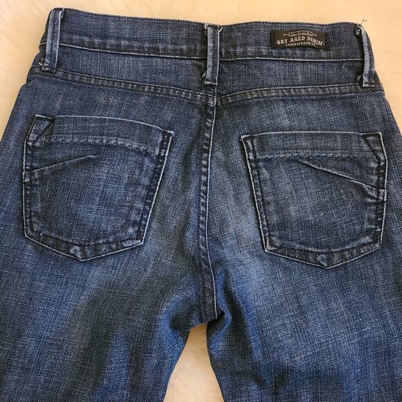 James Jeans Dry Aged Denim Hunter Straight Leg  Dark Wash Jeans - Picture 7 of 9